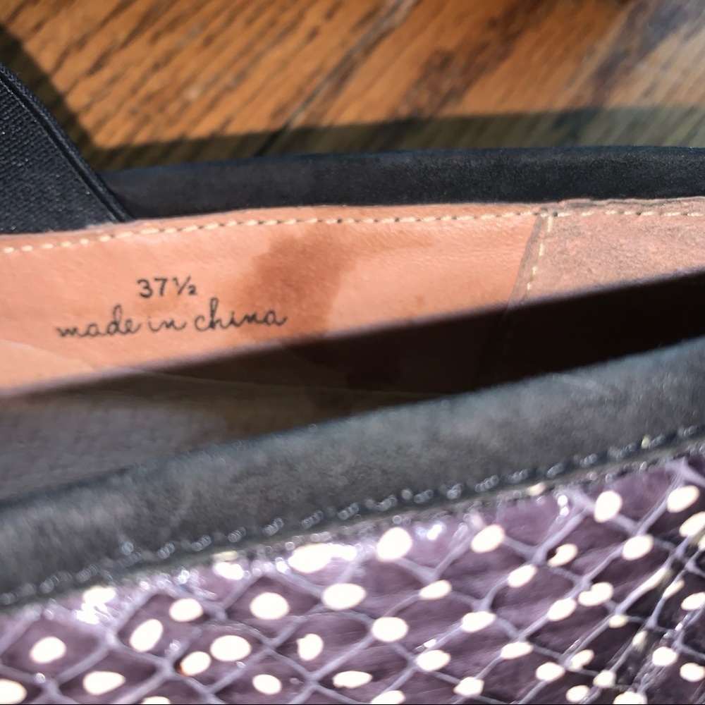 Joie Kidmore Python Slip On Flats Sneakers Size 3… - image 6